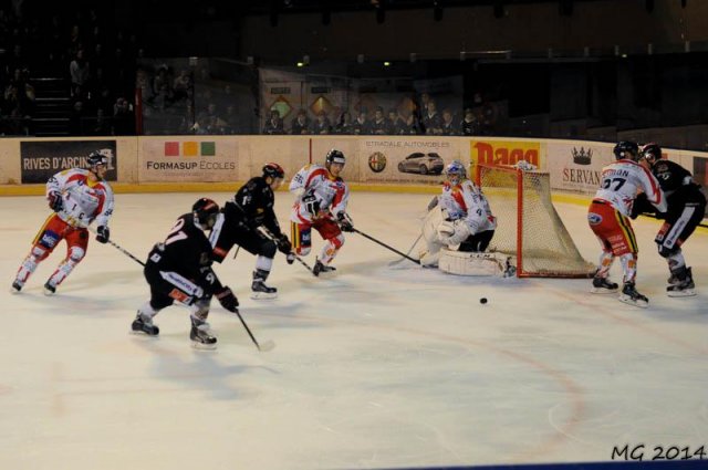 Photo hockey match Bordeaux - Nice le 01/03/2014