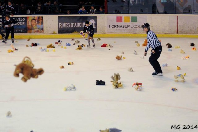 Photo hockey match Bordeaux - Nice le 01/03/2014