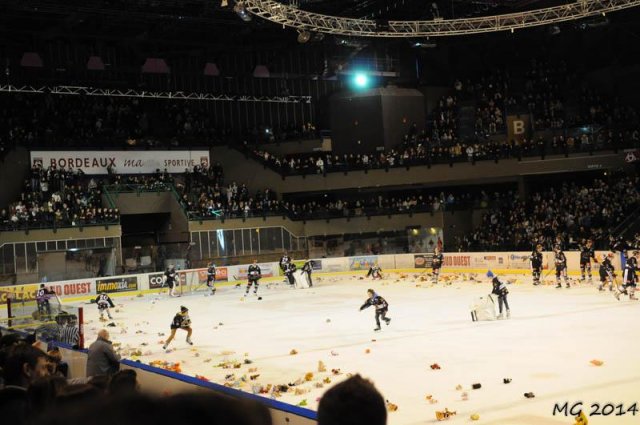 Photo hockey match Bordeaux - Nice le 01/03/2014