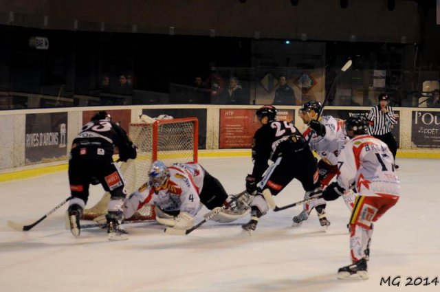 Photo hockey match Bordeaux - Nice le 01/03/2014