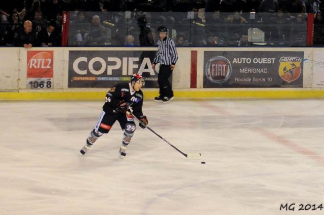 Photo hockey match Bordeaux - Nice le 01/03/2014