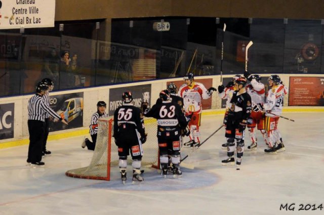 Photo hockey match Bordeaux - Nice le 01/03/2014