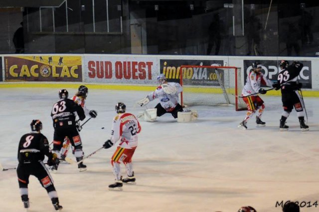 Photo hockey match Bordeaux - Nice le 01/03/2014
