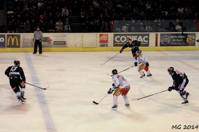 Photo hockey match Bordeaux - Nice le 01/03/2014