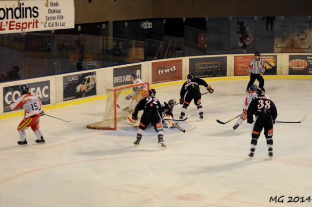 Photo hockey match Bordeaux - Nice le 01/03/2014