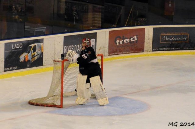 Photo hockey match Bordeaux - Nice le 01/03/2014