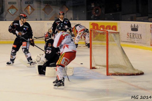 Photo hockey match Bordeaux - Nice le 01/03/2014