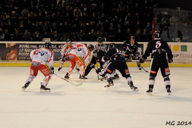 Photo hockey match Bordeaux - Nice le 01/03/2014