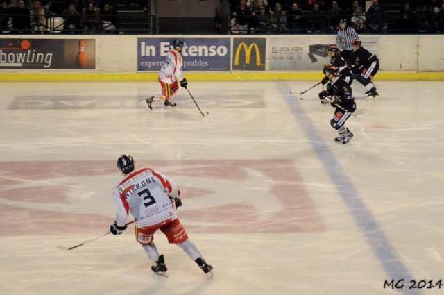 Photo hockey match Bordeaux - Nice le 01/03/2014