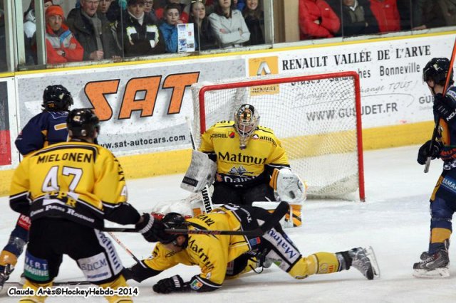 Photo hockey match Chamonix  - Rouen le 04/03/2014