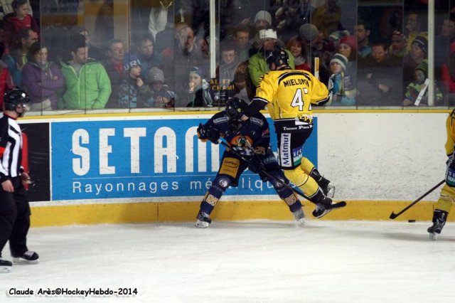 Photo hockey match Chamonix  - Rouen le 04/03/2014