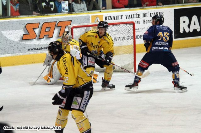 Photo hockey match Chamonix  - Rouen le 04/03/2014