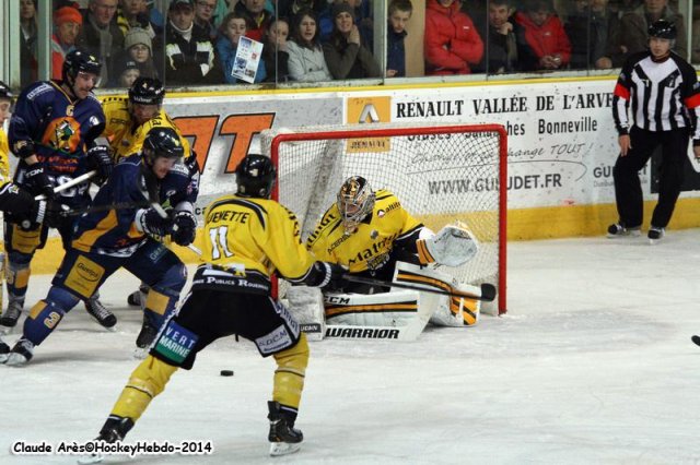 Photo hockey match Chamonix  - Rouen le 04/03/2014