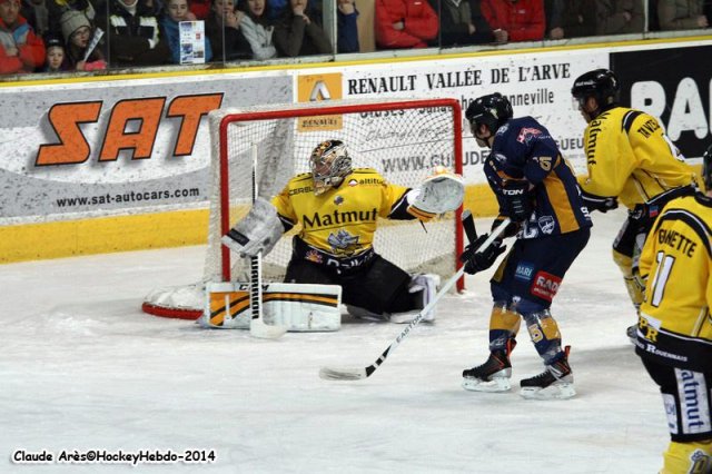 Photo hockey match Chamonix  - Rouen le 04/03/2014