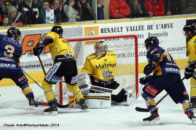 Photo hockey match Chamonix  - Rouen le 04/03/2014