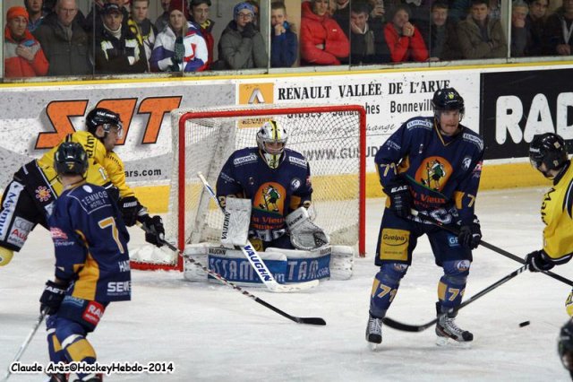 Photo hockey match Chamonix  - Rouen le 04/03/2014