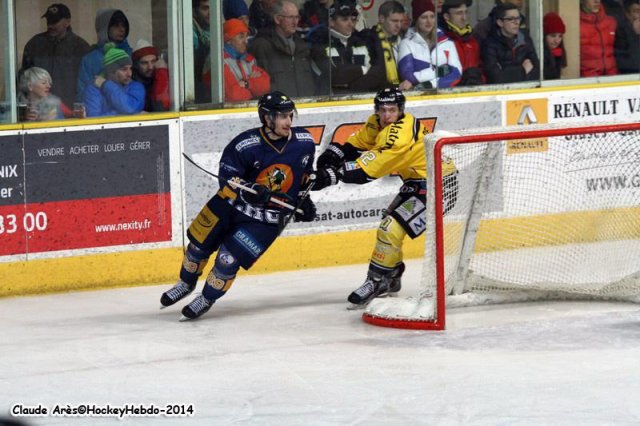 Photo hockey match Chamonix  - Rouen le 04/03/2014