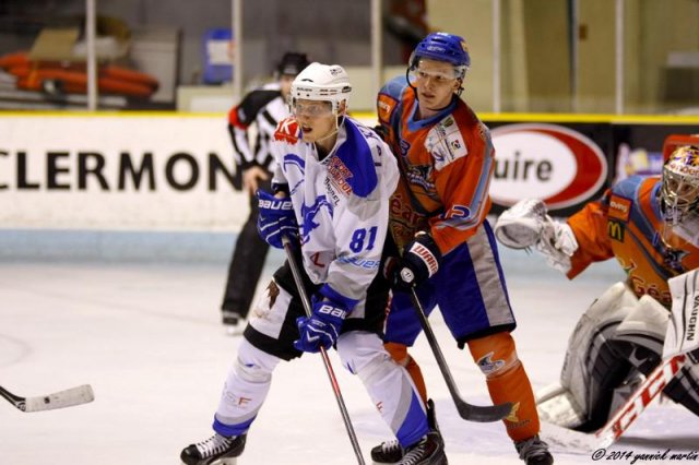 Photo hockey match Clermont-Ferrand - Courchevel-Méribel-Pralognan le 08/03/2014