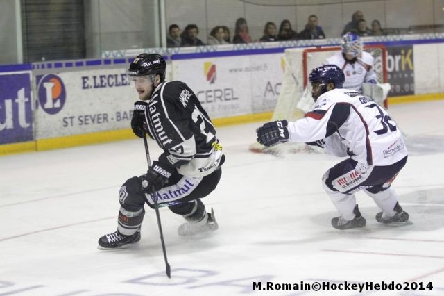 Photo hockey match Rouen - Angers  le 11/03/2014