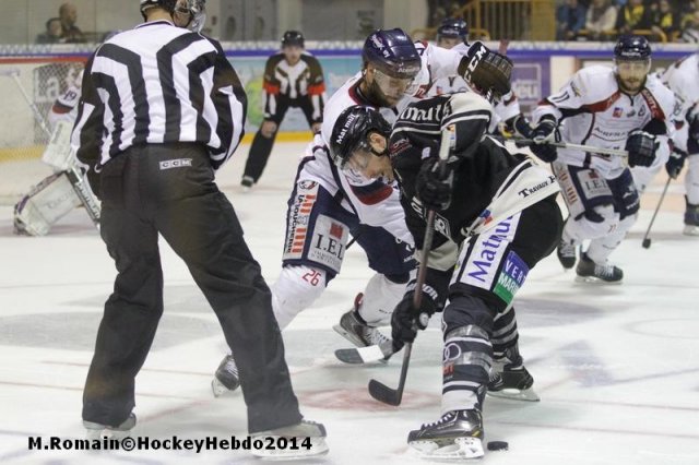 Photo hockey match Rouen - Angers  le 11/03/2014