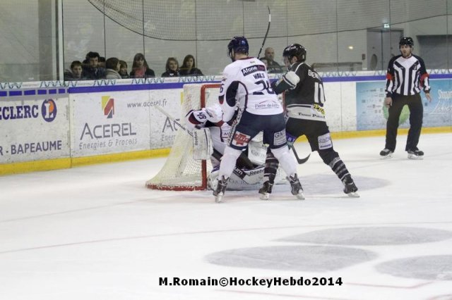 Photo hockey match Rouen - Angers  le 11/03/2014