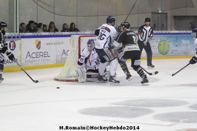 Photo hockey match Rouen - Angers  le 11/03/2014