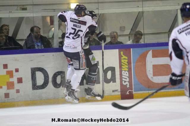 Photo hockey match Rouen - Angers  le 11/03/2014