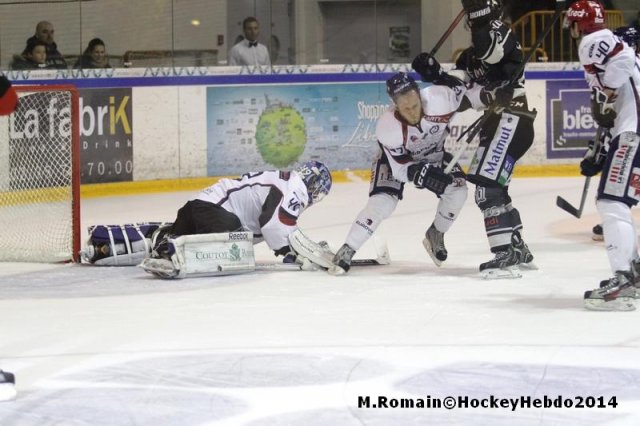 Photo hockey match Rouen - Angers  le 11/03/2014