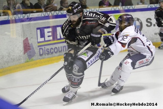 Photo hockey match Rouen - Angers  le 11/03/2014