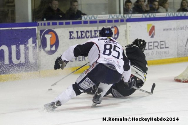 Photo hockey match Rouen - Angers  le 11/03/2014