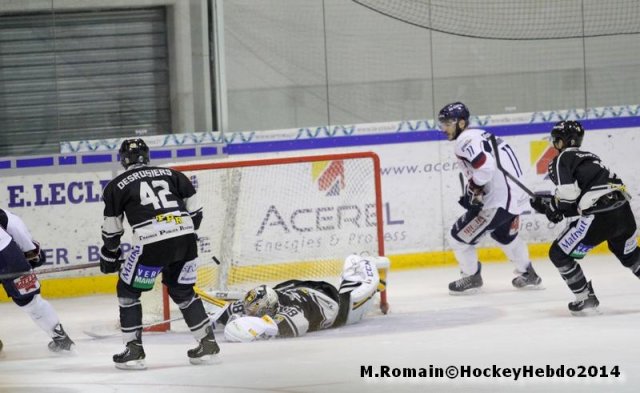 Photo hockey match Rouen - Angers  le 11/03/2014