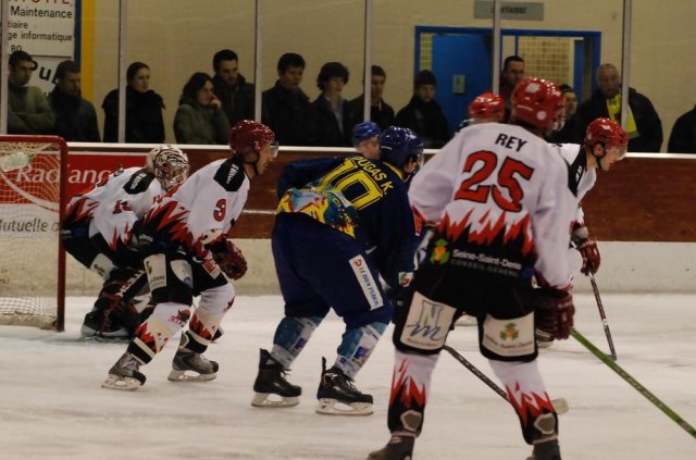 Photo hockey match Dijon  - Neuilly/Marne le 13/12/2008