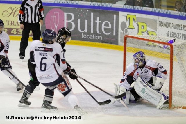 Photo hockey match Rouen - Angers  le 11/03/2014