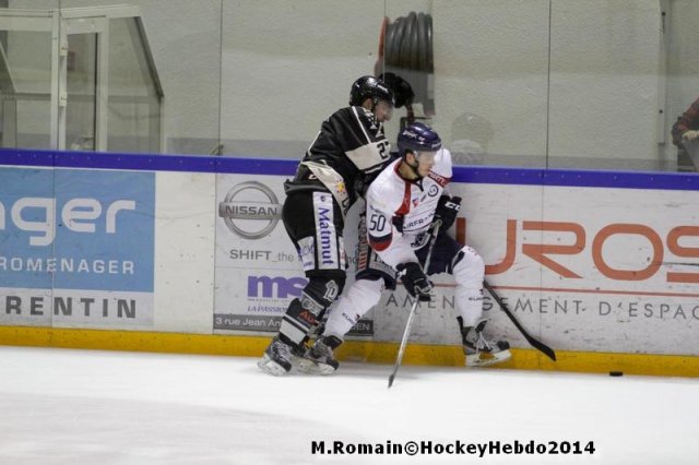 Photo hockey match Rouen - Angers  le 11/03/2014