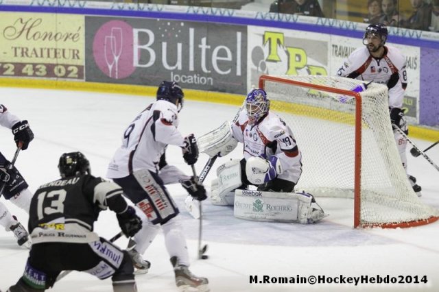 Photo hockey match Rouen - Angers  le 11/03/2014