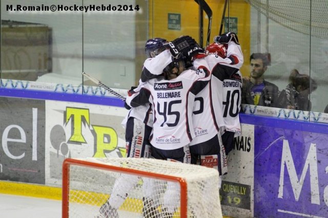 Photo hockey match Rouen - Angers  le 11/03/2014