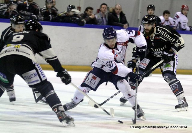 Photo hockey match Rouen - Angers  le 12/03/2014