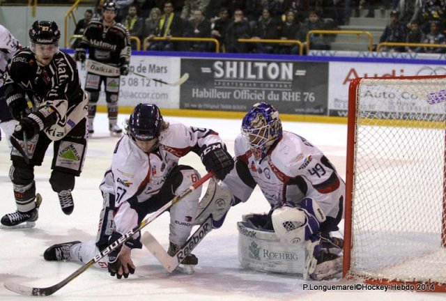 Photo hockey match Rouen - Angers  le 12/03/2014