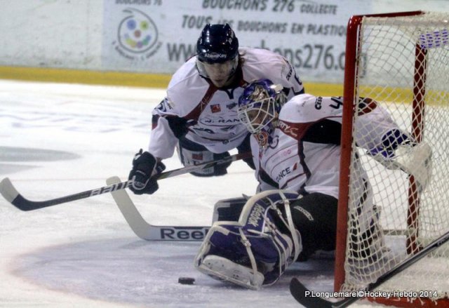 Photo hockey match Rouen - Angers  le 12/03/2014