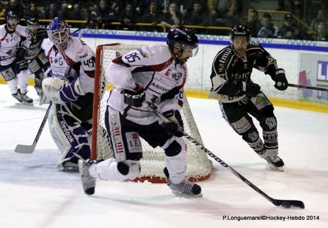 Photo hockey match Rouen - Angers  le 12/03/2014