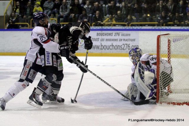 Photo hockey match Rouen - Angers  le 12/03/2014