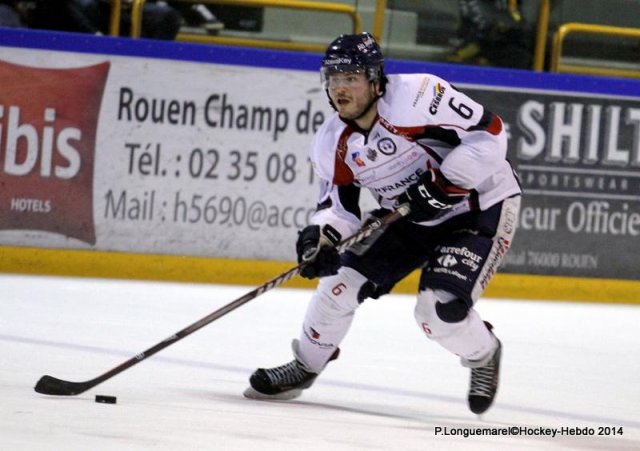 Photo hockey match Rouen - Angers  le 12/03/2014