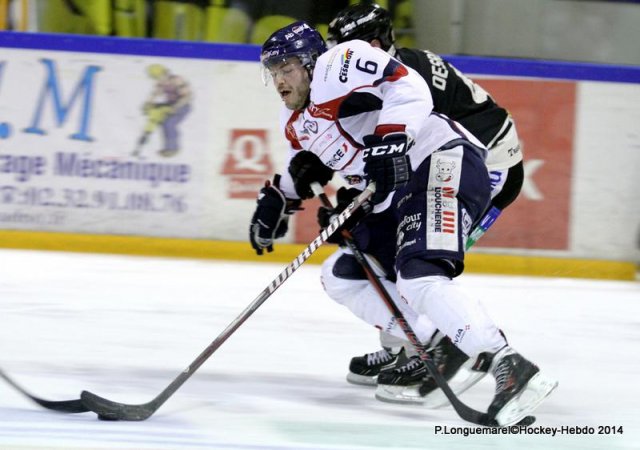 Photo hockey match Rouen - Angers  le 12/03/2014
