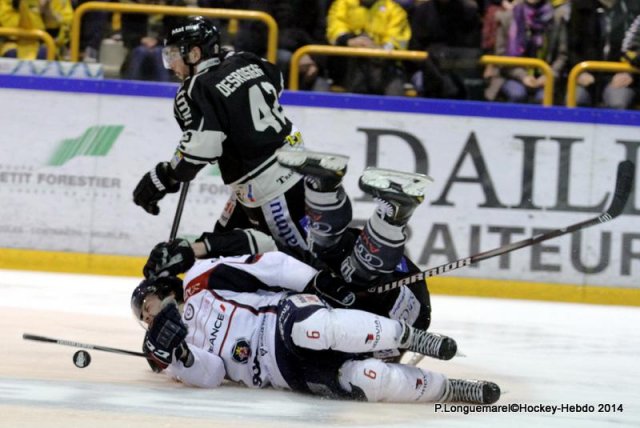 Photo hockey match Rouen - Angers  le 12/03/2014