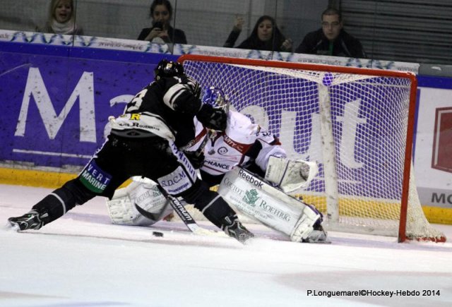 Photo hockey match Rouen - Angers  le 12/03/2014