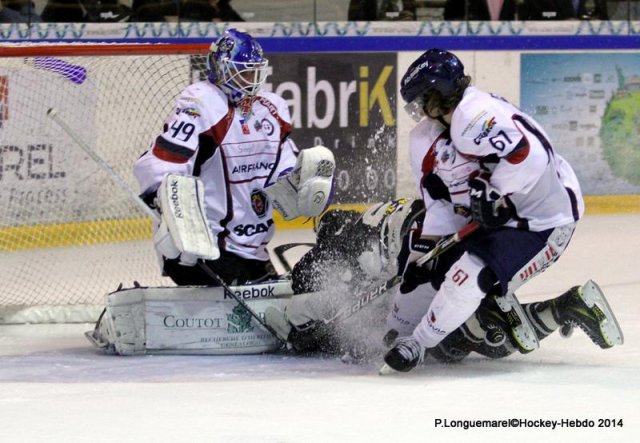 Photo hockey match Rouen - Angers  le 12/03/2014