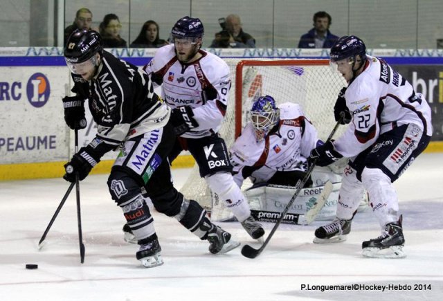 Photo hockey match Rouen - Angers  le 12/03/2014