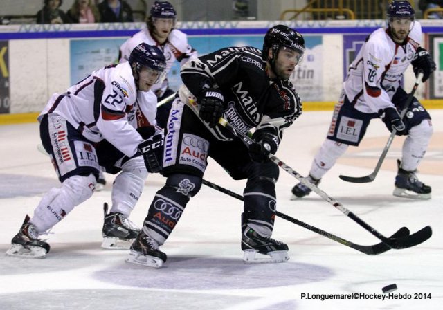 Photo hockey match Rouen - Angers  le 12/03/2014