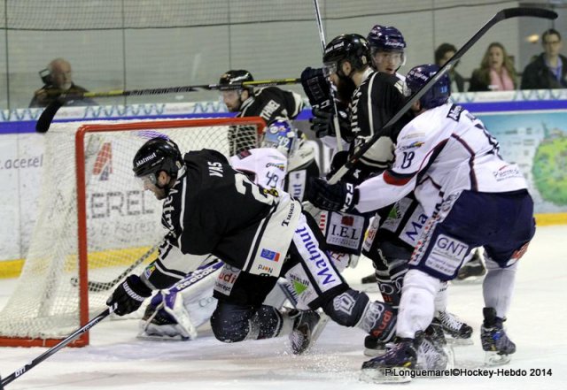 Photo hockey match Rouen - Angers  le 12/03/2014