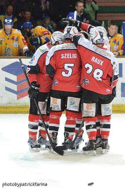 Photo hockey reportage Briançon - Dijon (match1)